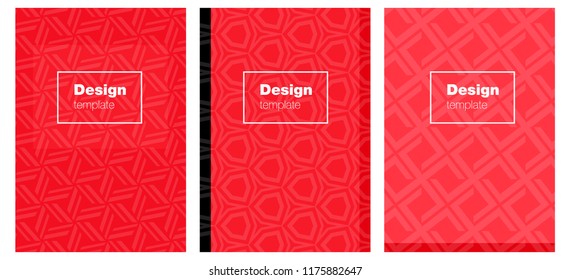 Light Red vector background for books. Glitter abstract design concept with text box. Completely new template books.