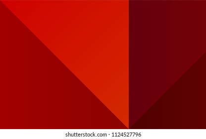 Light Red vector background with bright palette. Colorful gradient set with collection of rainbow colors. Pattern of colors for designers of booklets, leaflets.