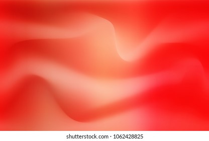 Light Red vector background with bubble shapes. Colorful abstract illustration with gradient lines. The best blurred design for your business.