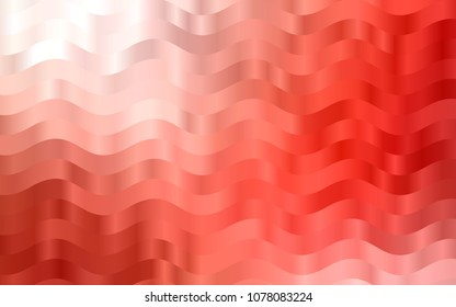 Light Red vector background with bubble shapes. Shining illustration, which consist of blurred lines, circles. Marble design for your web site.