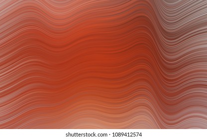 Light Red vector background with bubble shapes. A vague circumflex abstract illustration with gradient. Marble design for your web site.