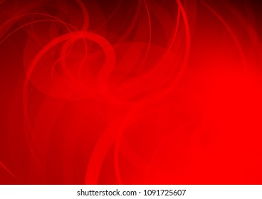 Light Red vector background with bubble shapes. Geometric illustration in marble style with gradient.  The template for cell phone backgrounds.