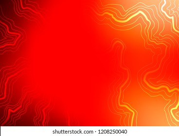 Light Red vector background with bubble shapes. Colorful illustration in abstract marble style with gradient. A new texture for your  ad, booklets, leaflets.