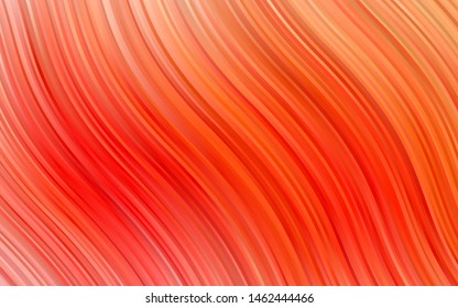 Light Red vector background with bubble shapes. Geometric illustration in marble style with gradient.  A completely new template for your business design.