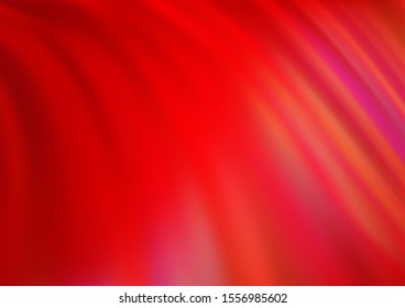 Light Red vector background with bubble shapes. Creative illustration in halftone marble style with gradient. A completely new marble design for your business.