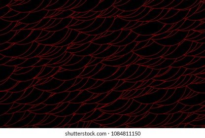 Light Red vector  background with bubbles. Illustration with set of shining colorful abstract circles. Completely new template for your brand book.
