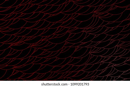 Light Red vector  background with bubbles. Abstract illustration with colored bubbles in nature style. The pattern can be used for ads, leaflets of liquid.