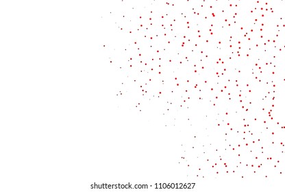 Light Red vector  background with bubbles. Modern abstract illustration with colorful water drops. Completely new template for your brand book.