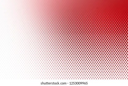 Light Red vector background with bubbles. Blurred bubbles on abstract background with colorful gradient. Design for posters, banners.