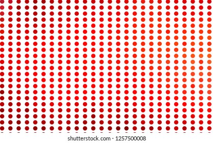 Light Red vector background with bubbles. Blurred decorative design in abstract style with bubbles. Pattern for ads, leaflets.