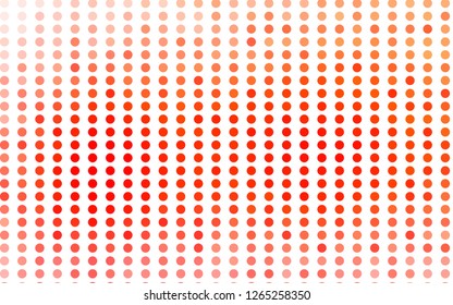 Light Red vector background with bubbles. Blurred decorative design in abstract style with bubbles. Pattern of water, rain drops.