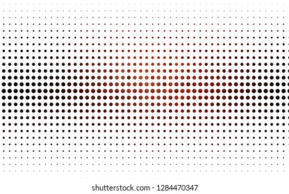 Light Red vector background with bubbles. Blurred decorative design in abstract style with bubbles. Pattern for ads, booklets.