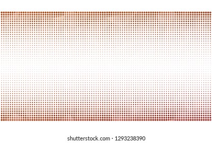 Light Red vector  background with bubbles. Abstract illustration with colored bubbles in nature style. Design for your business advert.