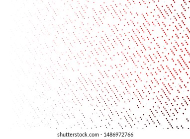 Light Red vector background with bubbles. Illustration with set of shining colorful abstract circles. Template for your brand book.