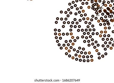 Light Red vector background with bubbles. Illustration with set of shining colorful abstract circles. Design for poster, banner of websites.
