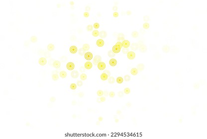 Light Red vector background with bubbles. Illustration with set of shining colorful abstract circles. Pattern for textures of wallpapers.