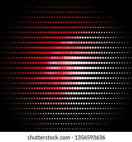 Light Red vector background with circles. Modern abstract illustration with colorful circle shapes. Pattern for websites, landing pages.