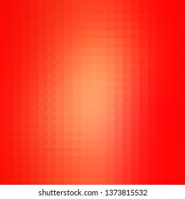 Light Red vector background with circles. Colorful illustration with gradient dots in nature style. Pattern for business ads.