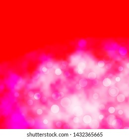 Light Red vector background with circles. Abstract colorful disks on simple gradient background. Pattern for wallpapers, curtains.