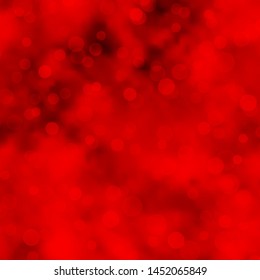 Light Red vector background with circles. Illustration with set of shining colorful abstract spheres. Pattern for wallpapers, curtains.