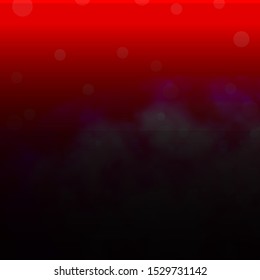 Light Red vector background with circles. Colorful illustration with gradient dots in nature style. Design for posters, banners.