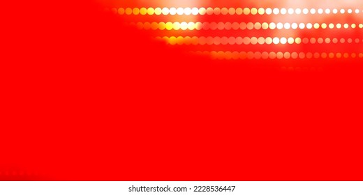 Light Red vector background with circles. Abstract decorative design in gradient style with bubbles. Pattern for business ads.