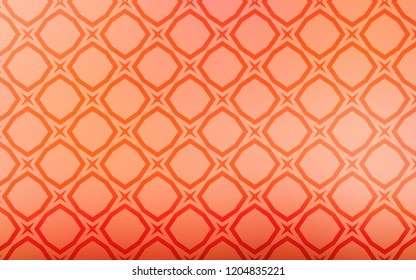 Light Red vector background with colored stars. Modern geometrical abstract illustration with stars. Pattern for websites, landing pages.