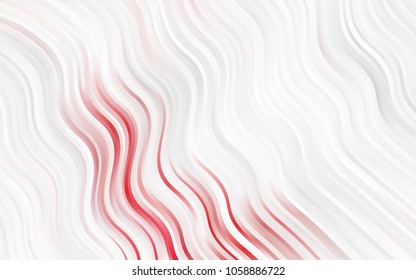 Light Red vector background with curved circles. Brand-new colored illustration in marble style with gradient. A completely new template for your business design.