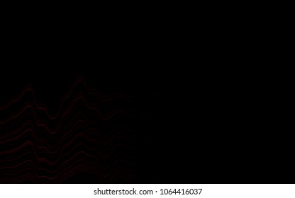 Light Red vector background with curved circles. Creative geometric illustration in marble style with gradient. A new texture for your  ad, booklets, leaflets.