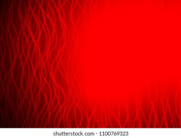 Light Red vector background with curved circles. Colorful illustration in abstract marble style with gradient. Marble style for your business design.