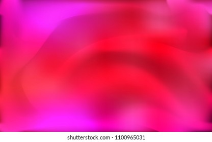 Light Red vector background with curved circles. An elegant bright illustration with gradient. Marble style for your business design.