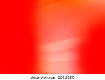 Light Red vector background with curved circles. Brand new colored illustration in marble style with gradient. Pattern for your business design.
