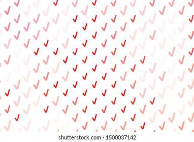 Light Red vector background with curved lines. A circumflex abstract illustration with gradient. The best colorful design for your business.