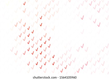 Light Red vector background with curved lines. A circumflex abstract illustration with gradient. Abstract style for your business design.