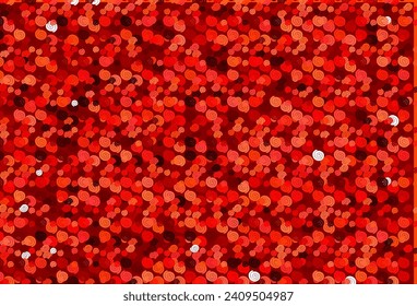 Light Red vector background with curved circles. Colorful illustration in abstract marble style with gradient. The best blurred design for your business.