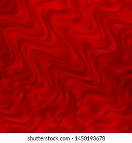 Light Red vector background with curves. Colorful illustration with curved lines. Template for your UI design.