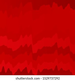Light Red vector background with curves. Brand new colorful illustration with bent lines. Pattern for commercials, ads.