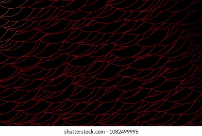 Light Red vector  background with dots. Abstract illustration with colored bubbles in nature style. New design for ad, poster, banner of your website.