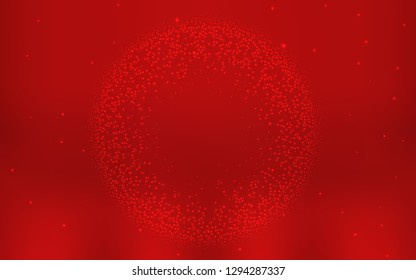 Light Red vector background with galaxy stars. Blurred decorative design in simple style with galaxy stars. Pattern for astrology websites.