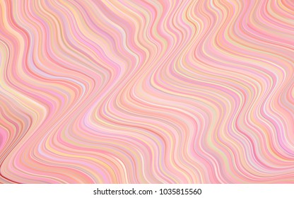 Light Red vector background with lamp shapes. Creative illustration in halftone marble style with gradient. New composition for your brand book.
