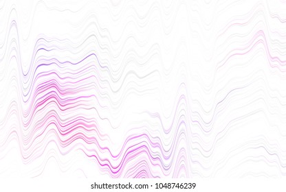Light Red vector background with lamp shapes. Shining crooked illustration in marble style. Brand-new design for your ads, poster, banner.