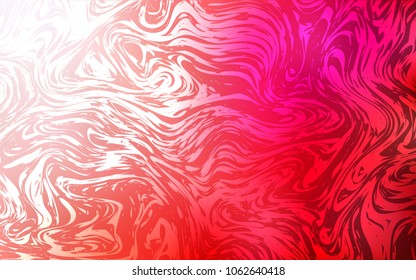 Light Red vector background with lamp shapes. An elegant bright illustration with gradient. Pattern for your business design.