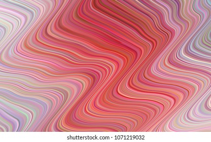 Light Red vector background with lamp shapes. An elegant bright illustration with gradient. A completely new template for your business design.