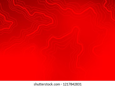 Light Red vector background with lamp shapes. Colorful illustration in abstract marble style with gradient. The template for cell phone backgrounds.