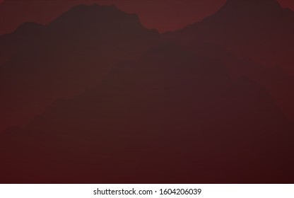 Light Red vector background with lamp shapes. A vague circumflex abstract illustration with gradient. A new texture for your  ad, booklets, leaflets.