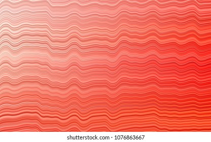 Light Red vector background with lava shapes. Shining illustration, which consist of blurred lines, circles. Marble design for your web site.