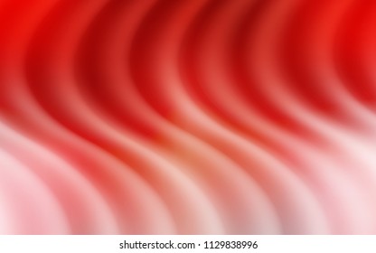 Light Red vector background with lava shapes. A vague circumflex abstract illustration with gradient. A completely new memphis design for your business.