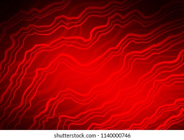 Light Red vector background with lava shapes. Geometric illustration in marble style with gradient.  Marble design for your web site.