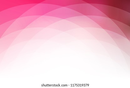 Light Red vector background with lava shapes. A sample with blurred bubble shapes. Marble style for your business design.