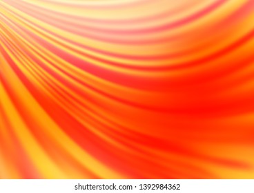 Light Red vector background with lava shapes. A completely new color illustration in marble style. Textured wave pattern for backgrounds.